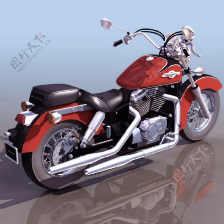 SHADOW2摩托车模型011