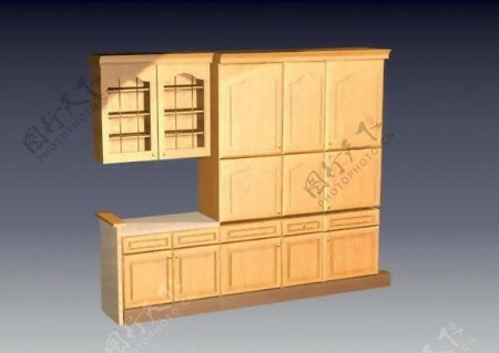 厨具典范3D卫浴厨房用品模型素材33
