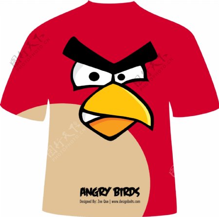 愤怒的小鸟服装设计