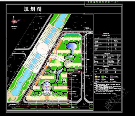 xx高层住宅及一层低商cad设计施工图