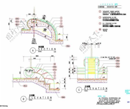 北京万科星园建筑素材CAD图纸