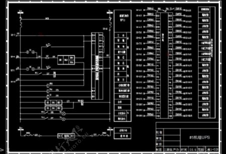 6KV变压器差动接线图CAD图纸