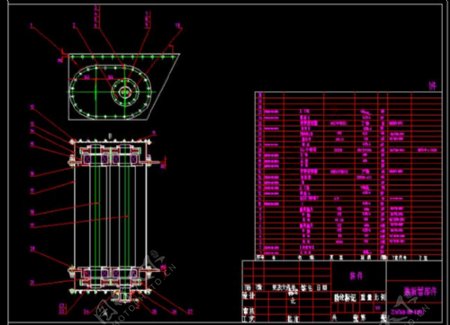 激振器部件和装配图CAD图纸