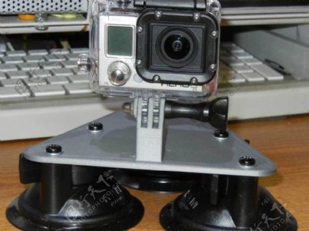 GoPro相机3点吸盘安装罩安装