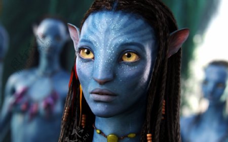 Avatar阿凡达女主角3D科幻电影壁纸