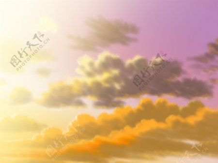 天空云彩漫画