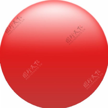 roystonlodge简单光滑的圆形按钮的红色剪辑艺术