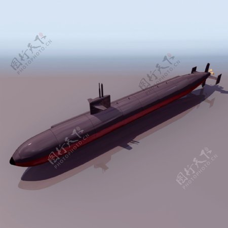 DALLAS潜水艇模型02