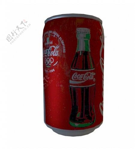 可口可乐3d模型