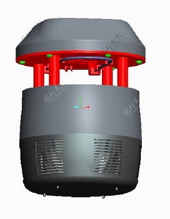 灭蚊器3D模型