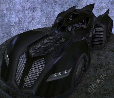 蝙蝠车模型