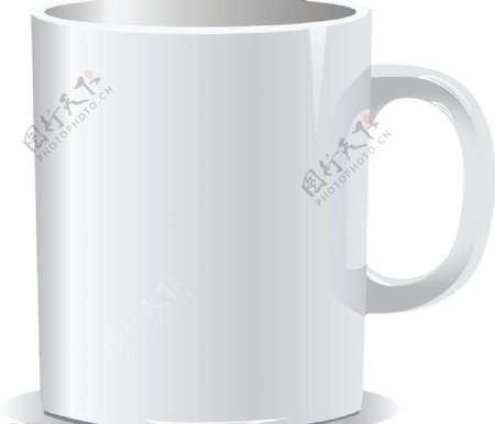 白色咖啡杯图片