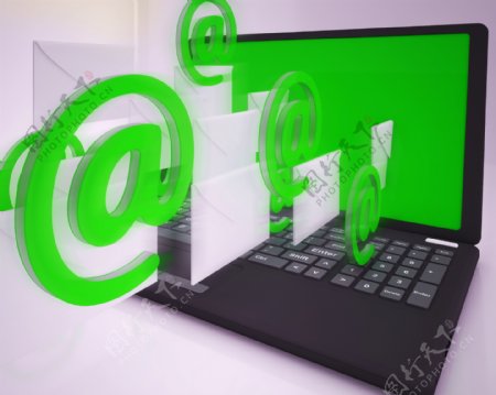 邮件标志离开电脑显示在线联系