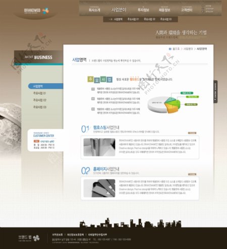 生态科技制造网页模板