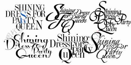 时尚字体设计排版图片