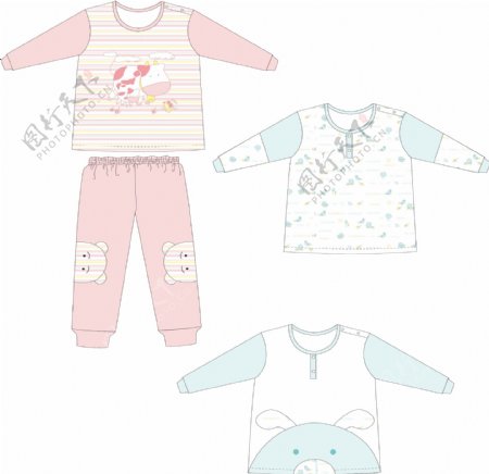 婴儿服装设计图片