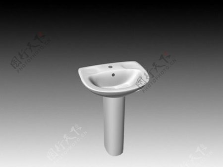 台盆3d模型卫生间用品设计素材96