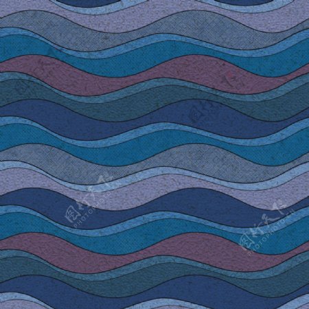 海洋复古海浪条纹底纹纹理素材