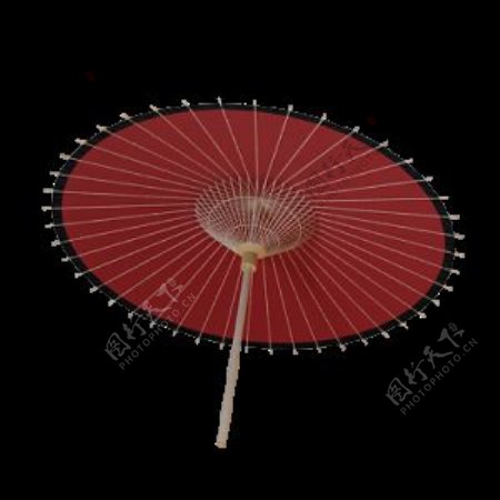 3D雨伞模型
