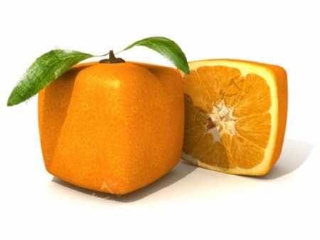 创意橘子高清图