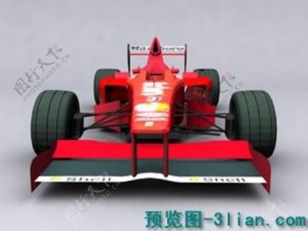 F1赛车3d模型