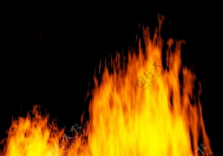 3d燃烧的火焰图片