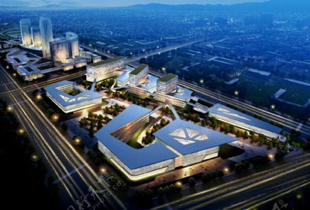 大庆高新技术产业开发区规划3S效果图