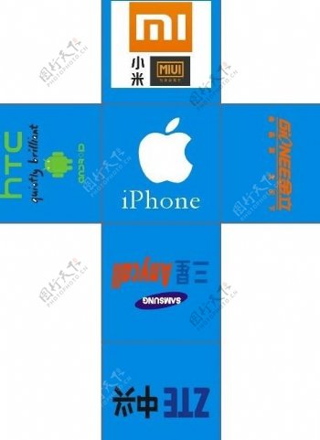 手机logo包装图片