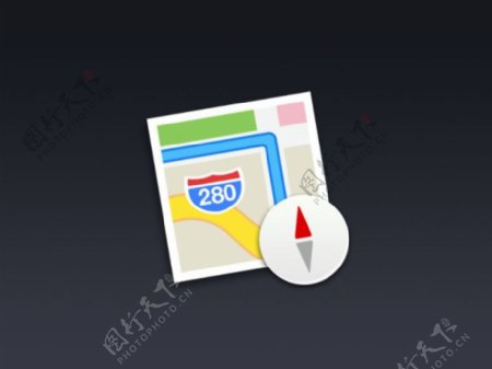 地图指南针UI设计
