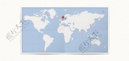 世界地图UI素材