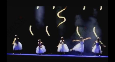 光影舞蹈舞台背景视频