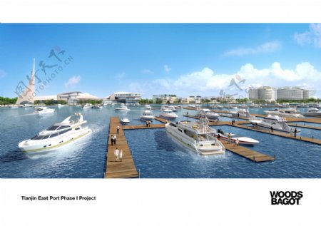 天津海港设计图图片