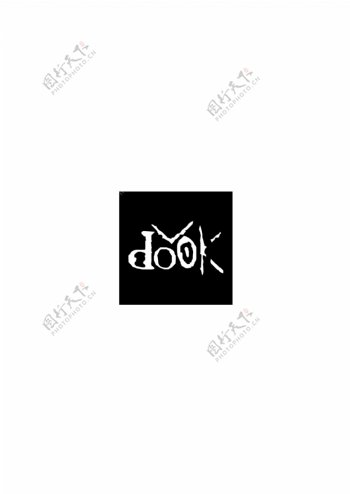Dook1logo设计欣赏Dook1摇滚乐队标志下载标志设计欣赏