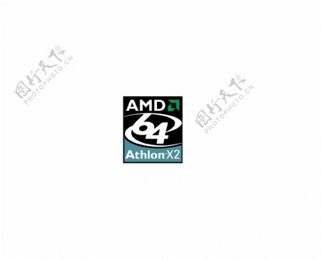 AMD64AthlonX21logo设计欣赏AMD64AthlonX21电脑硬件标志下载标志设计欣赏