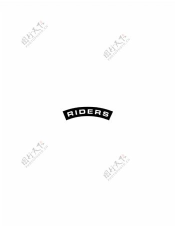 Riderslogo设计欣赏Riders名牌衣服标志下载标志设计欣赏