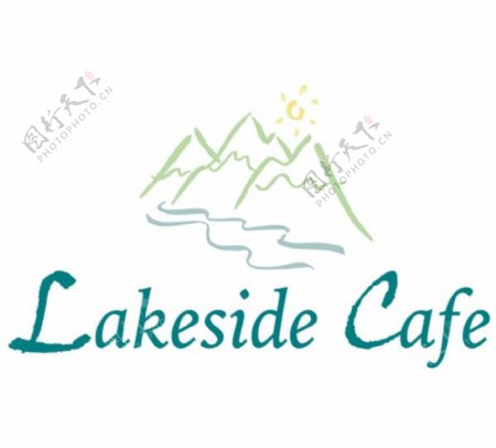 LakesideCafelogo设计欣赏LakesideCafe著名酒店LOGO下载标志设计欣赏