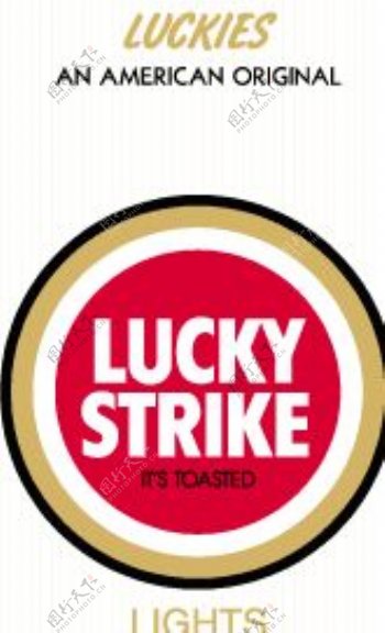 LuckyStrikeLightspacklogo设计欣赏好彩装灯标志设计欣赏