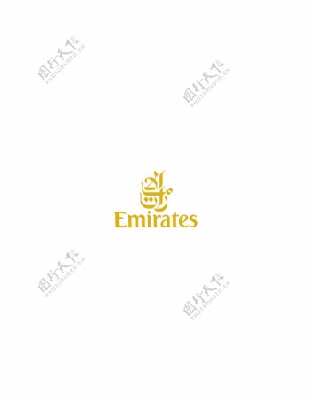 EmiratesAirlineslogo设计欣赏EmiratesAirlines航空业标志下载标志设计欣赏