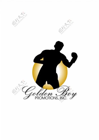 GoldenBoyPromotionsINClogo设计欣赏GoldenBoyPromotionsINC体育赛事LOGO下载标志设计欣赏