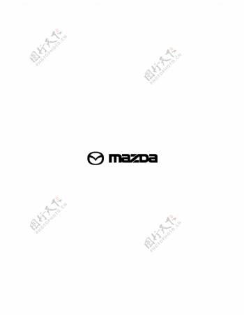 Mazdalogo设计欣赏Mazda汽车logo图下载标志设计欣赏