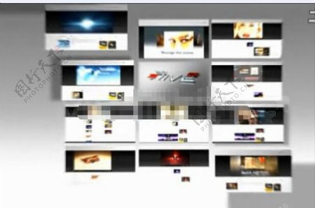 网站介绍网站宣传动画AE模板