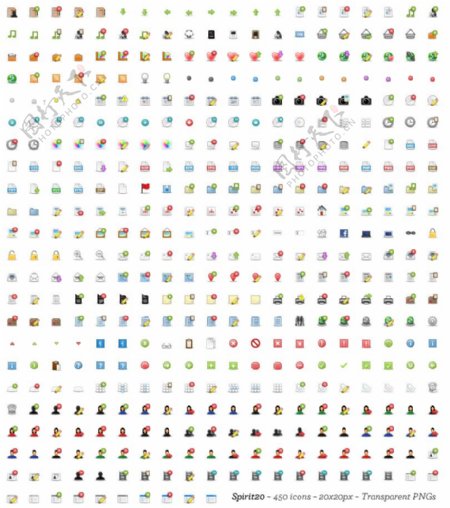 500透明的迷你网站图标