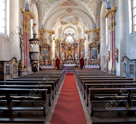 教堂欧式大堂图片
