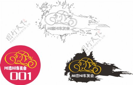 mi恋ni车友会logo图片