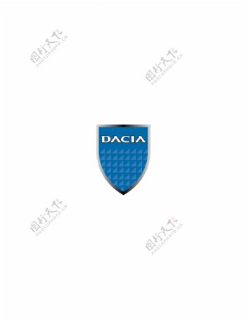 Dacia2logo设计欣赏Dacia2矢量汽车标志下载标志设计欣赏
