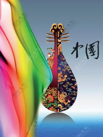 中国风古典元素艺术psd素材