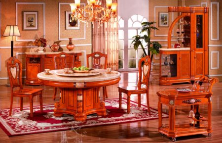 实木餐台餐椅图片实木餐台餐椅背景