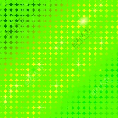 绿色抽象花纹背景矢量图02