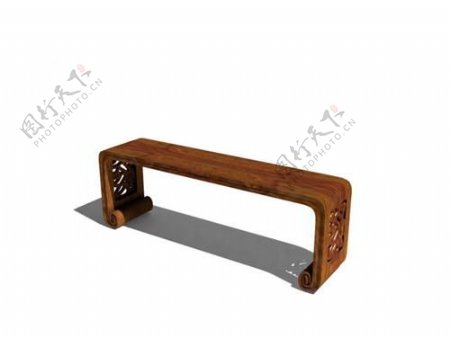 中式桌子3d模型桌子图片21