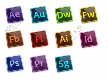 Adobe软件系列图标下载